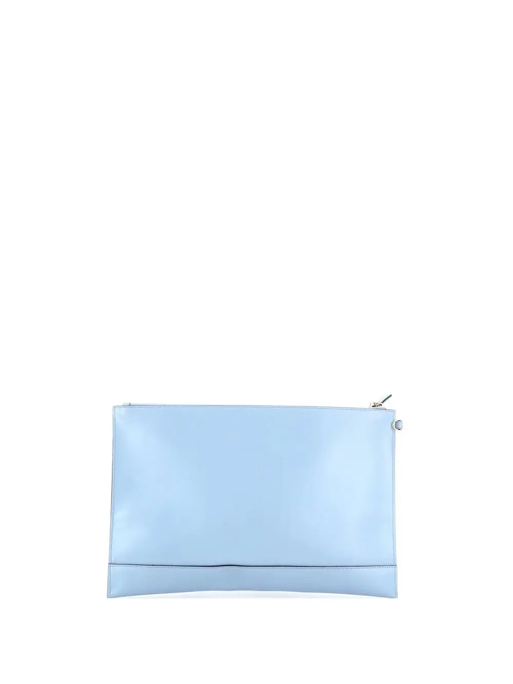 Fendi Logo Flat Wristlet Pouch Embossed #245681F12B